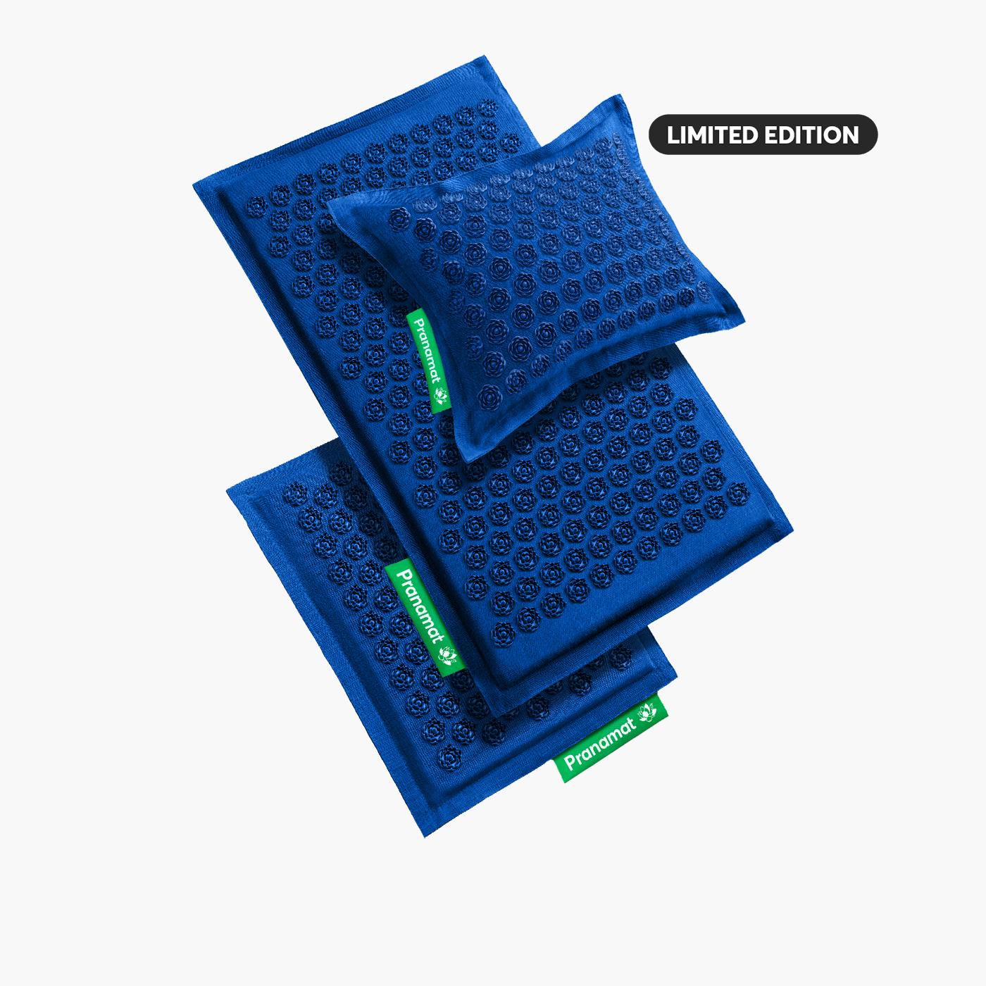 Paklājs + Spilvens + Mini (Monaco Blue)