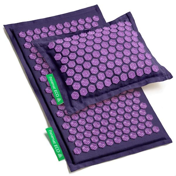Pranamat ECO + PranaPillow Violet & Violet